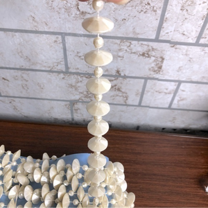 String chiseled beads for crafting‎ 5 yards